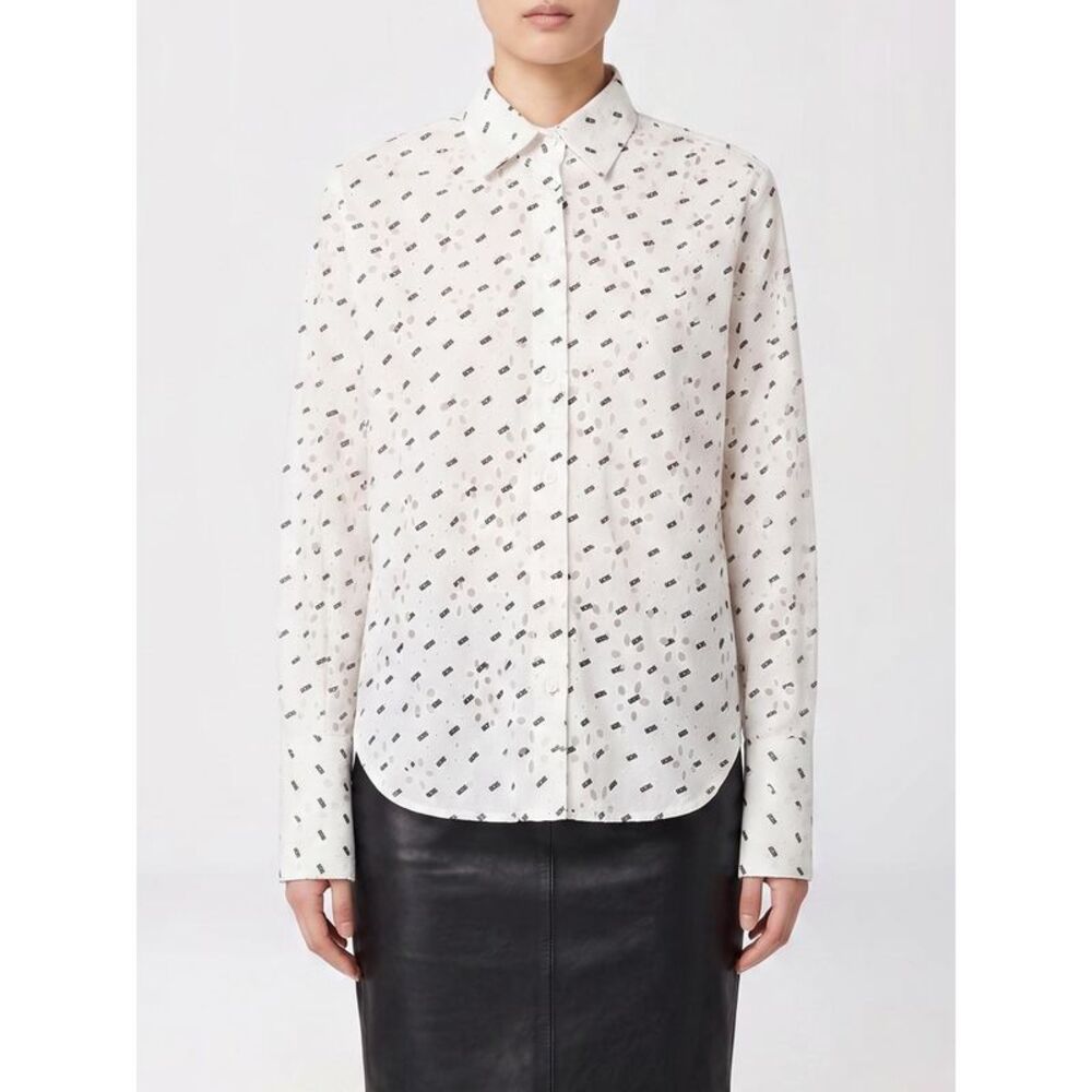 Gcds Women Cotton Shirt With Logo Gcds